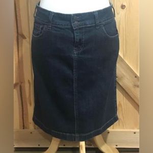 Jean Skirt Old Navy Ultra Blue Size 6 Really Cute!